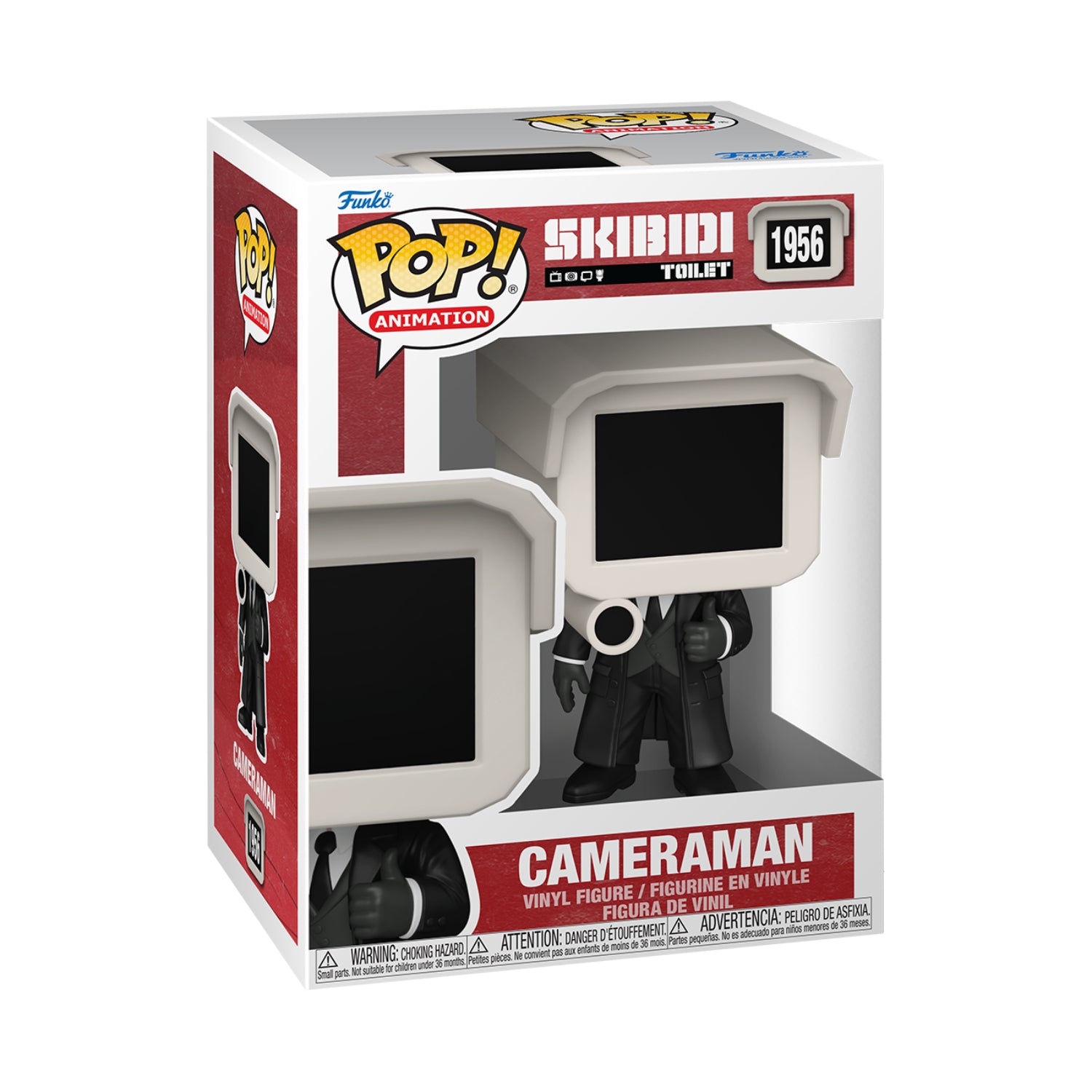 Funko Pop Skibidi Toilet Cameraman 1956 boxed