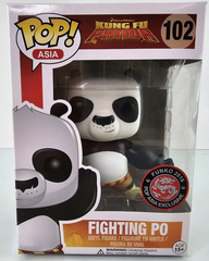 Funko Pop! Kung Fu Panda FIGHTING PO #102 Figure Pop Asia Exclusive
