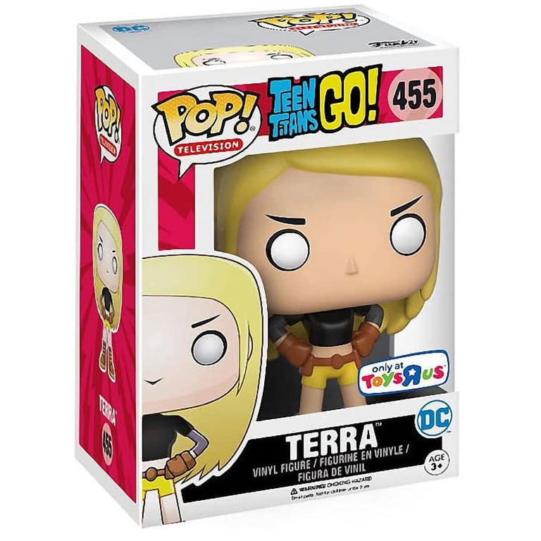 Funko Pop Teen Titans Go Terra Toys R Us Exclusive 455 boxed figure