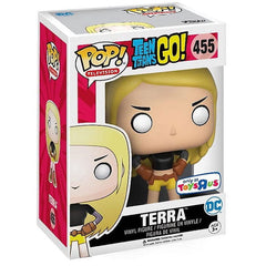 Funko Pop Teen Titans Go Terra Toys R Us Exclusive 455 boxed figure