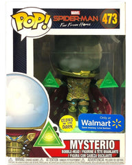 Funko Pop Marvel Spider-Man Far From Home Mysterio glow 473 Walmart exclusive boxed