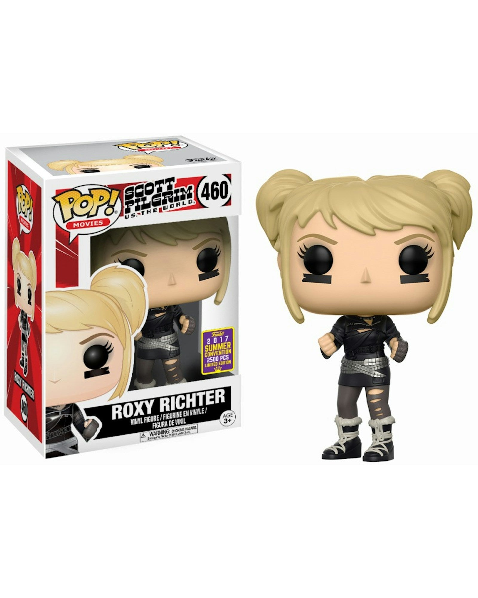 Funko Pop Scott Pilgrim Roxy Richter 2017 Summer Convention 2500 Pieces number 460 boxed