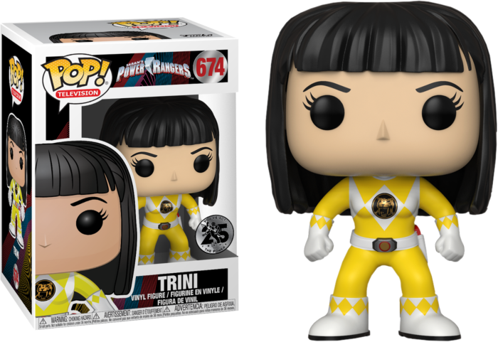 Funko Pop! Power Rangers Trini 25th Anniversary #674 in retail box