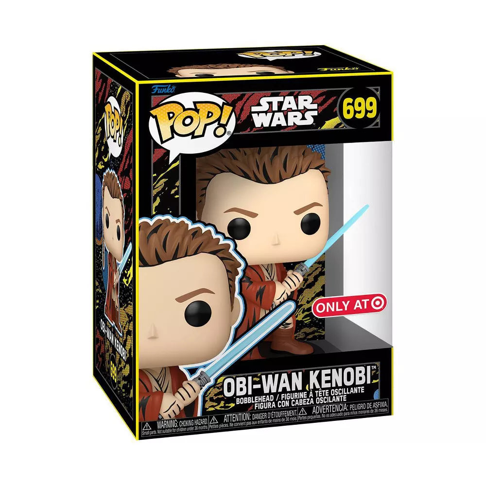Funko Pop! Star Wars: Obi-Wan Kenobi (Target Exclusive) #699 boxed