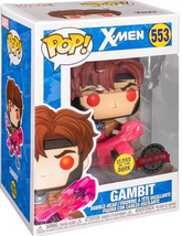 X-Men - Gambit with Cards Glow in the Dark (Funko POP! Marvel 553)