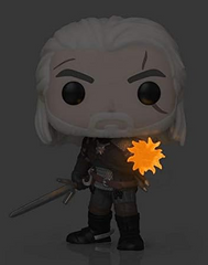 Funko Pop! Games: The Witcher 3 Wild Hunt Geralt (Igni) # 554 EB Games Exclusive