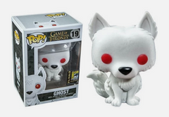 Funko Pop San Diego 2014 Comic Con Exclusive Ghost Flocked #19 Game of Thrones