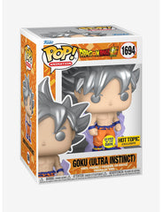 Funko Pop! Dragon Ball Super: Goku (Ultra Instinct) (Glows in the Dark) (Hot Topic Exclusive) #1694
