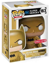 POP! Funko DC Super Heroes Golden Midas Batman Exclusive #163