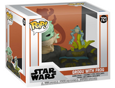 Funko Pop! Deluxe: The Mandalorian - Grogu with Frog #720
