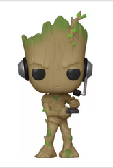 Funko Pop: Marvel Groot Gamer #540 CHASE EB GAMES Exclusive