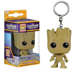 Funko Pocket Pop Keychain, Guardians of The Galaxy Groot
