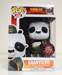 Funko Pop Asia Exclusive Guanyu Po #104 Kung Fu Panda