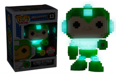 Funko POP! 8-Bit Gyro Attack Megaman #13 Canadian Convention Exclusive GITD