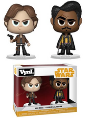 Star Wars Solo Han Solo and Lando Calrissian Vynl. Figure 2-Pack