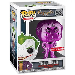 Funko Pop! Batman: Arkham Asylum: The Joker (Purple Chrome) (Target Exclusive) #53