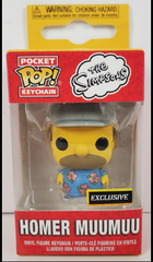 Funko Pocket Pop! The Simpsons Homer Muumuu Vinyl Keychain Exclusive