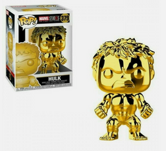 Funko Pop! Marvel Studios: The First Ten Years Chrome Gold Hulk #379