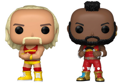 Funko Pop! WWE - Hulk Hogan & Mr. T, Hulkamania 2 Pack, Amazon Exclusive