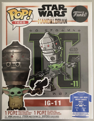 Funko Mandalorian IG-11 with Child, Large Size T-Shirt
