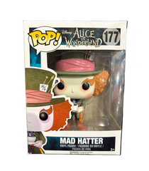 Funko Pop! Alice in Wonderland: Mad Hatter #177 (some box damage)