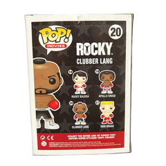 Funko Pop! Rocky: Clubber Lang #20 (small rip on back)