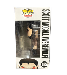 Funko Pop! Teen Wolf: Scott McCall (werewolf) #485 (box damage)