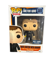 Funko Pop! Doctor Who: Ninth Doctor with banana (Hot Topic Exclusive) #301 (light box damage)
