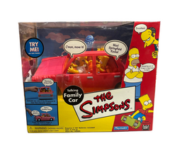 Playmates: The Simpsons - Talking Family Car