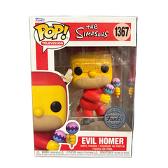 Funko Pop! The Simpsons: Evil Homer (Special Edition) #1367 (box damage)