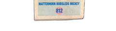 Funko Pop! Disneyland Resort: Matterhorn Bobsleds Mickey #812 (minor box damage)