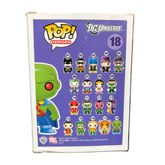 Funko Pop! Martian Manhunter #18 (some box damage)
