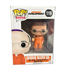 Funko Pop! Arrested Development: George Bluth Sr. #119 (sticker residue)