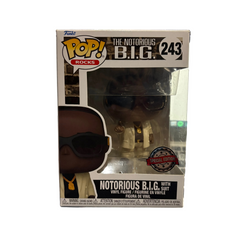 Funko Pop! Notorious B.I.G. with suit (Special Edition) #243 (sticker imperfection)