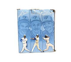 2015 Toronto Blue Jays Bell+Moseby+Barfield Game Day Giveaway Trio Bobblehead (box damage)