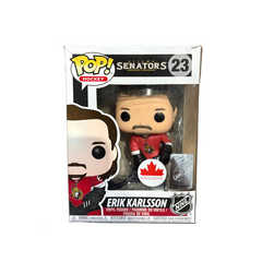 Funko Pop! Ottawa Senators: Erik Karlsson (Canadian Exclusive) #23 (some box damage)