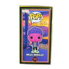 Funko Pop! Spider-Man: Across the Spider-Verse: Miles Morales (Special Edition) #1233 (crease on side)