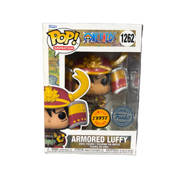 Funko Pop! One Piece: Armored Luffy (Chase) (Special Edition) #1262 (light shelf wear)