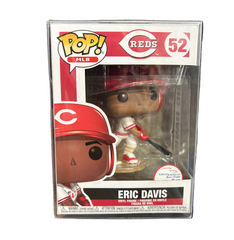 Funko Pop! Cincinnati Reds: Eric Davis (Great American Ball Park Exclusive) #52 (loose screen)