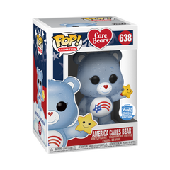 Funko Pop! Care Bears: America Cares Bear (Glitter) (Funko Limited Edition) #638