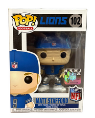 Funko Pop! NFL Detroit Lions: Matt Stafford #102