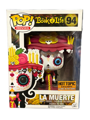 Funko Pop! The Book of Life: La Muerte (Glow) (Hot Topic Exclusive) #94 (small wrinkle on screen)