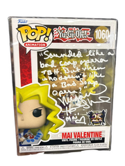 Funko Pop! Mai Valentine (Signed by Megan Hollingshead - COA) #1060
