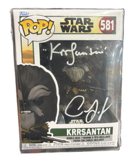 Funko Pop! Krrsantan (Signed by Carey Jones - COA) #581