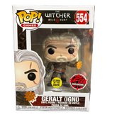 Funko Pop! Games: The Witcher 3 Wild Hunt Geralt (Igni) # 554 EB Games Exclusive