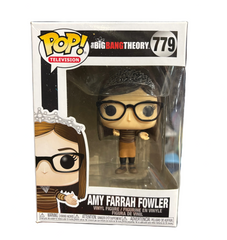 Funko Pop! Amy Farrah Fowler #779 light shelf wear