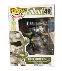 Funko Pop! Brotherhood of steel #49 (Sticker residue)