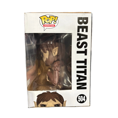 Funko Pop! Attack on Titan: Beast Titan (Hot topic Exclusive) #504 (minor damage)