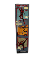 NECA: Epic Marvel Deadpool Super Poseable Bad@ss Ultimate Collector's 1/4 Scale Action Figure (some box damage)