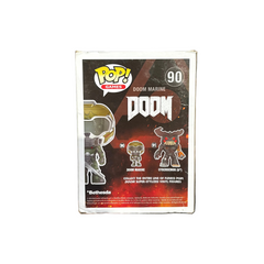 Funko Pop! Doom: Doom Marine (GameStop Exclusive) #90 Shelf wear